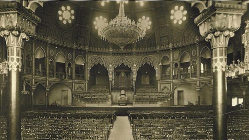 The nineteenth-century interior of Brighton Dome