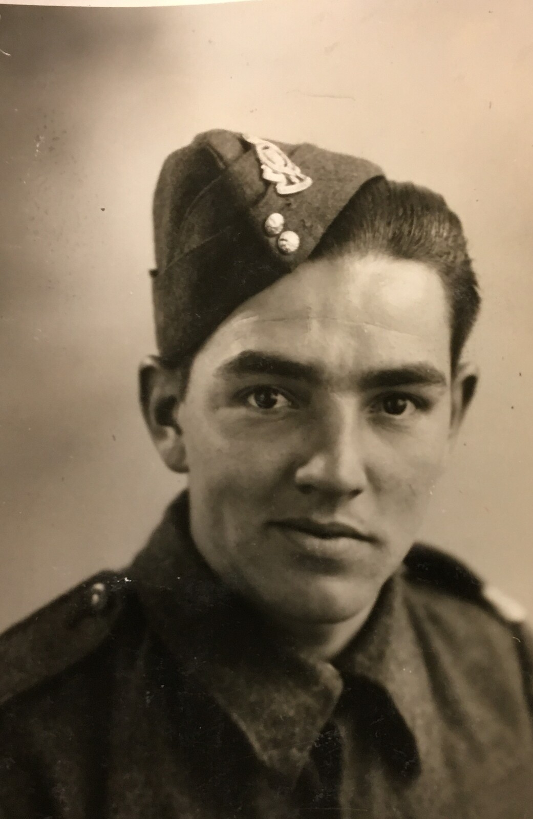 A wartime portrait of a Canadian serviceman called Mac