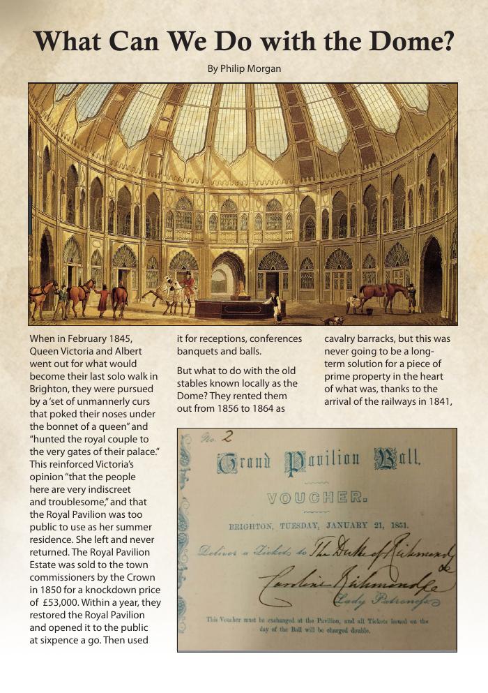 First page of What Can We Do with the Dome